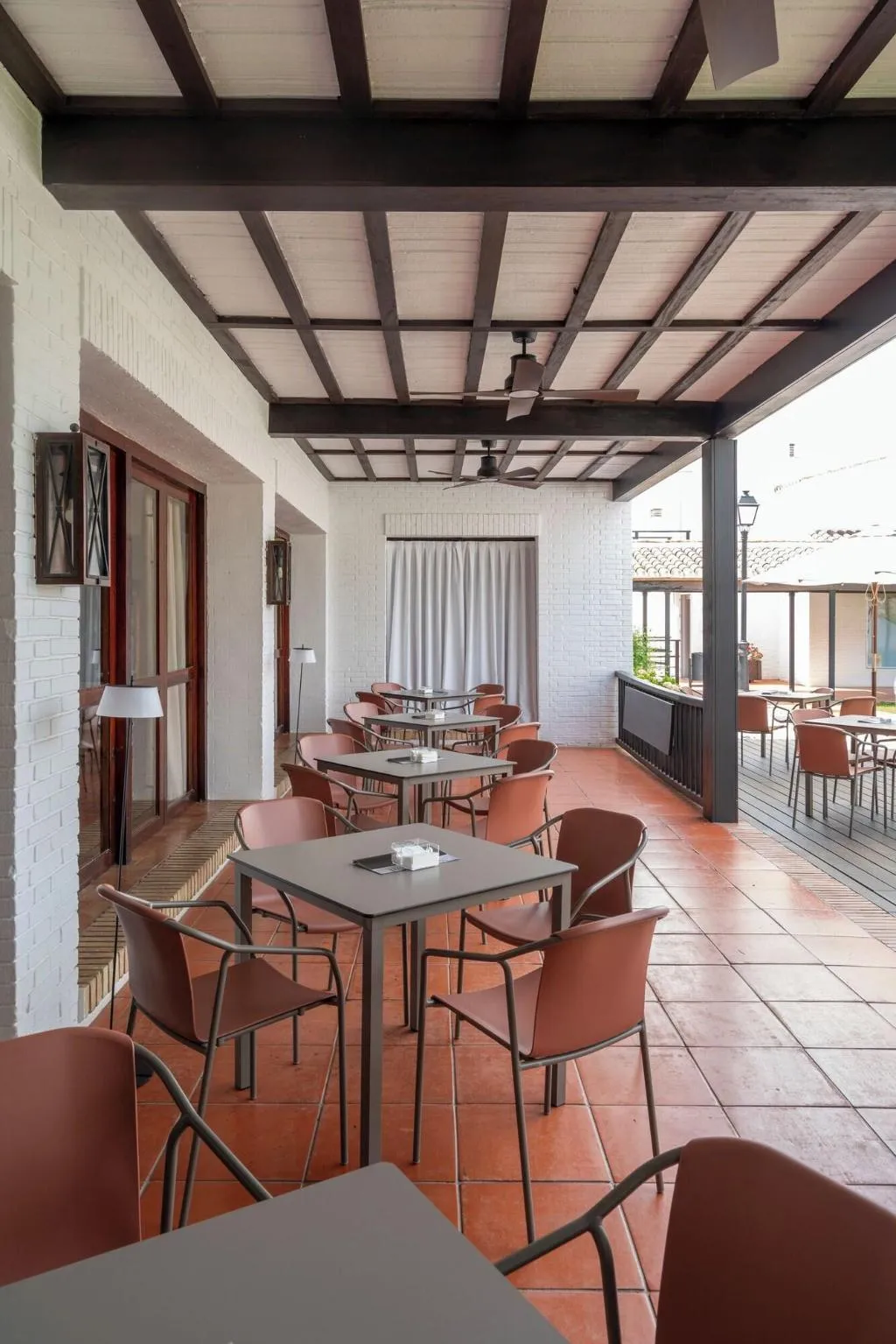 Terrace, Parador de Mazagon, Costa De La Luz