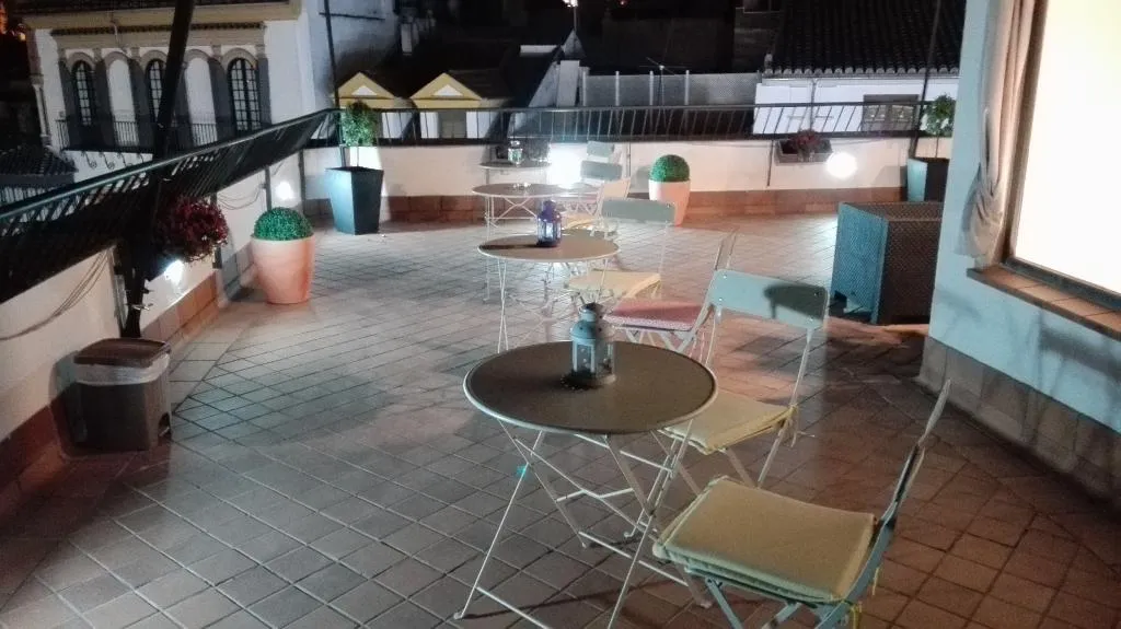 Terrace, Basic  Hotel Doña Manuela, Seville