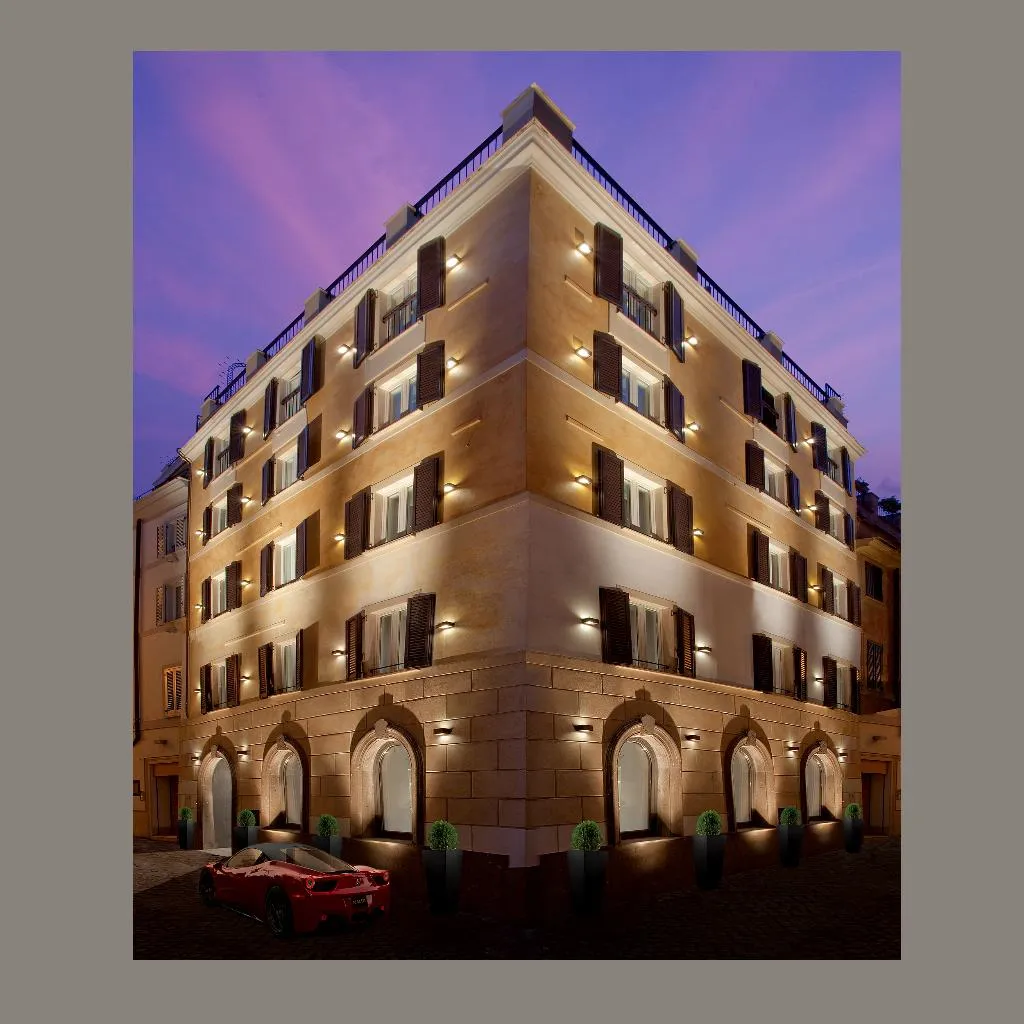 General view, Hotel Mancino 12, Rome