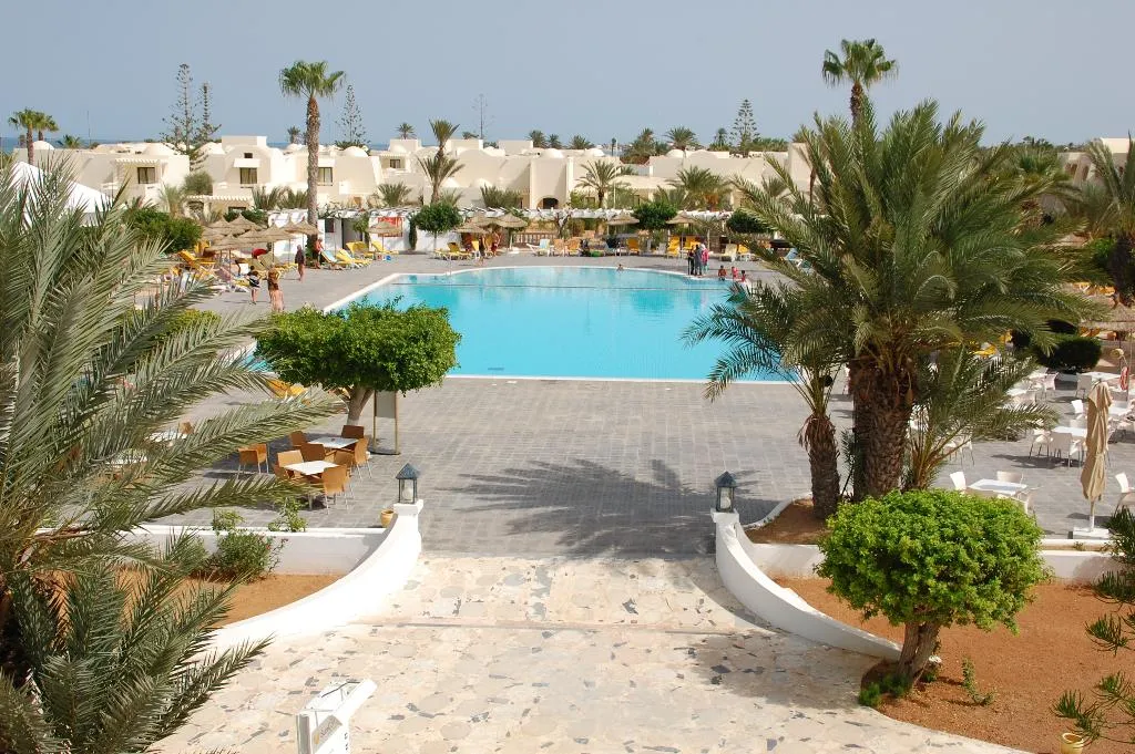 Terrace, Djerba Aqua Resort, Tunisia
