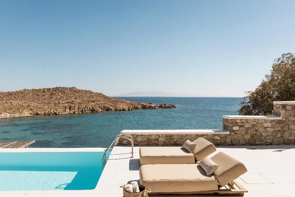 VILLA BEACH FRONT Room, Casa Del Mar Mykonos Seaside Resort, Mykonos