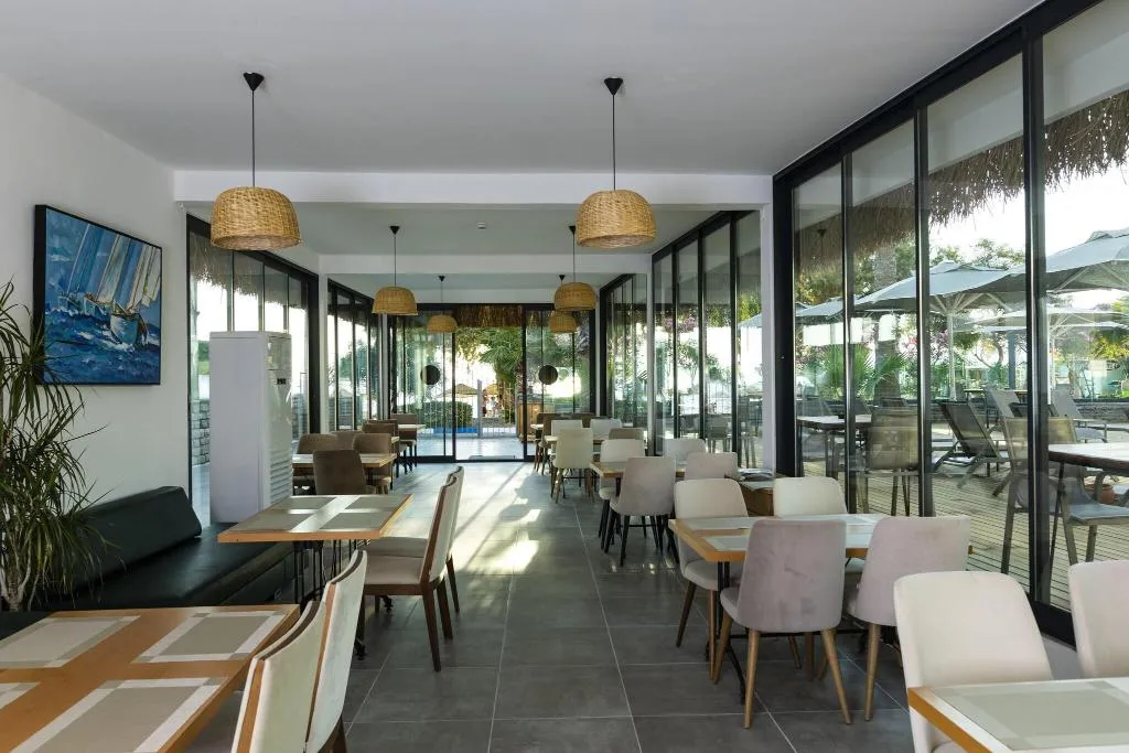 Restaurant, Yalipark Beach Hotel, Bodrum