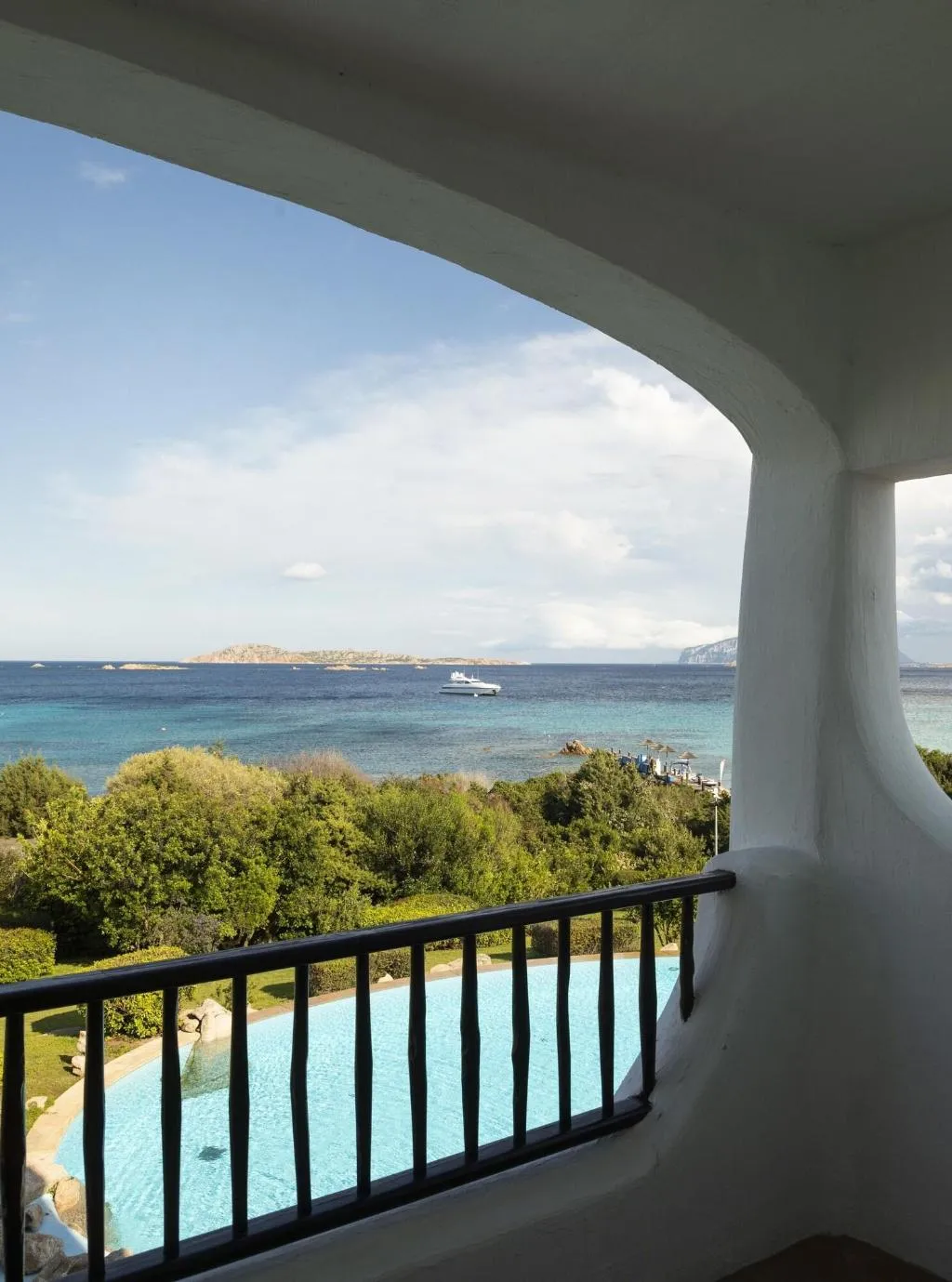 Terrace, Romazzino, A Belmond Hotel, Costa Smeralda, Olbia
