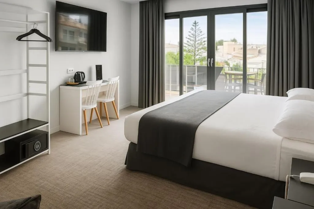 Double or Twin DELUXE CITY VIEW KING BED Room, Sitges, Costa Brava