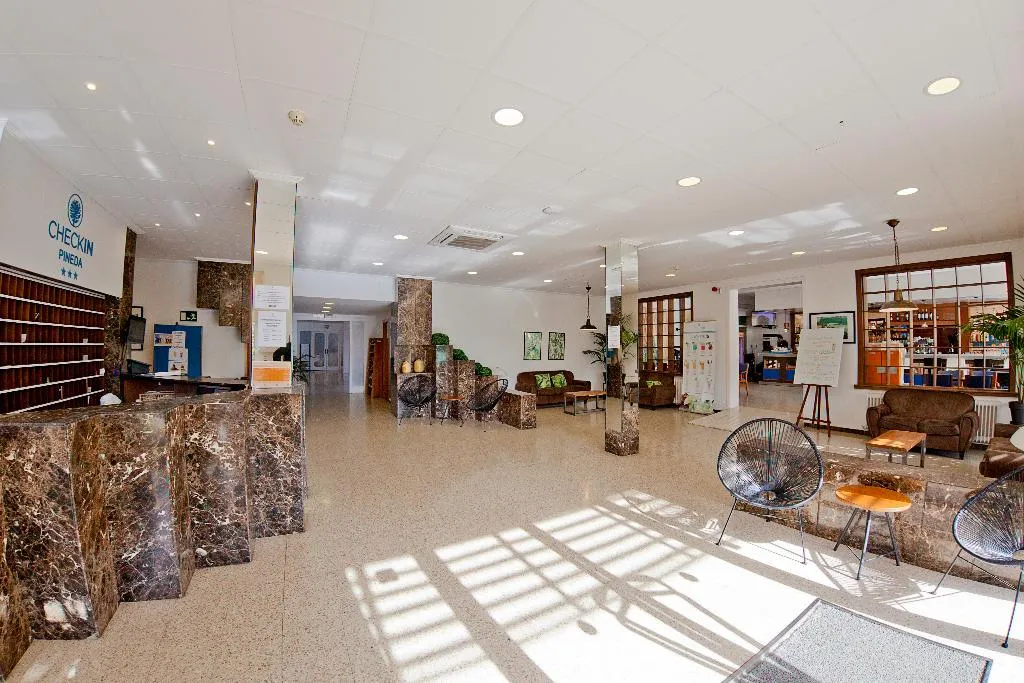 Lobby, Checkin Pineda, Costa Brava