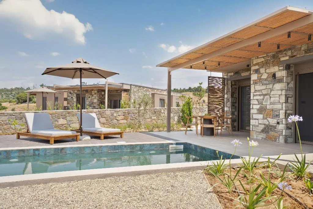 VILLA ONE BEDROOM ONE BATHROOM Room, Etheres, Halkidiki