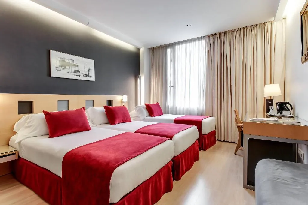 TWIN CLASSIC Room, Sercotel Caspe, Barcelona