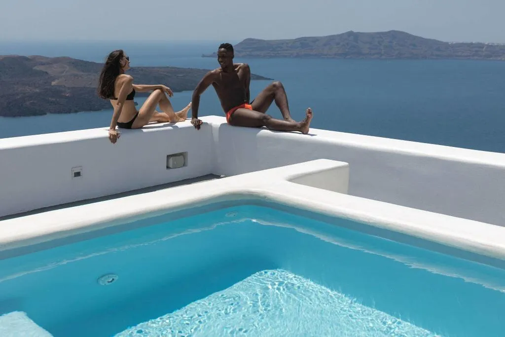 Terrace, Aria Suites, Santorini