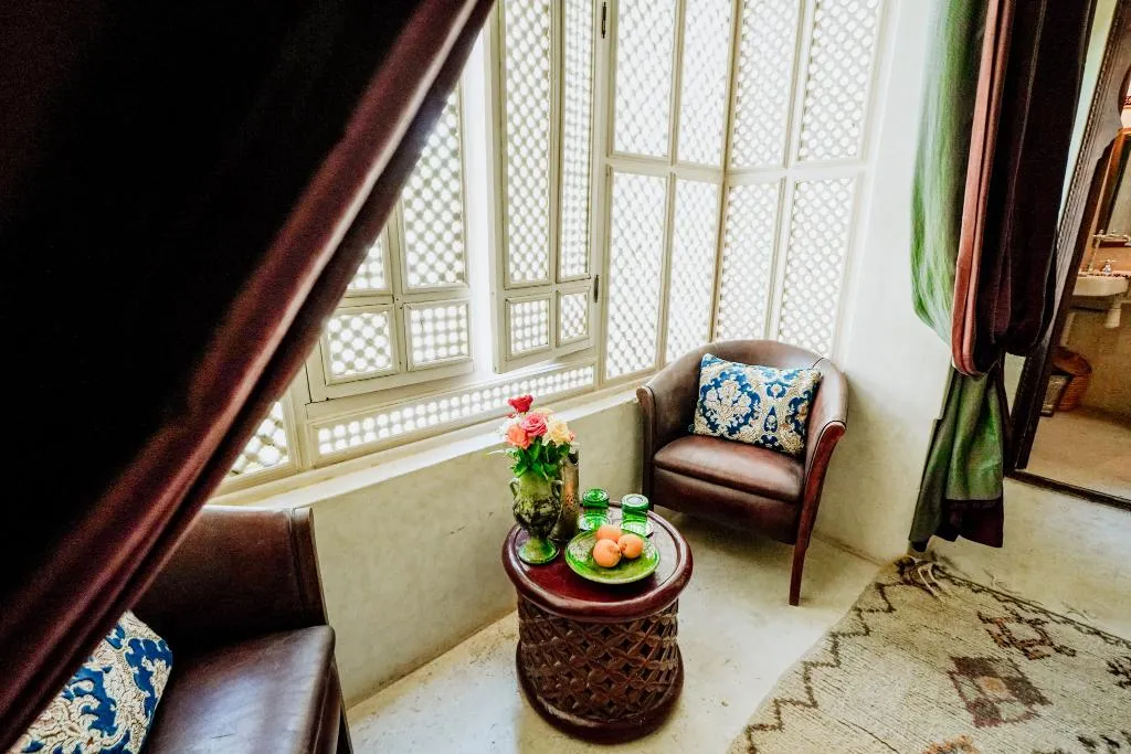 DOUBLE TWO BEDROOMS ONE BATHROOM Room, Riad Dar Ayur, Marrakech