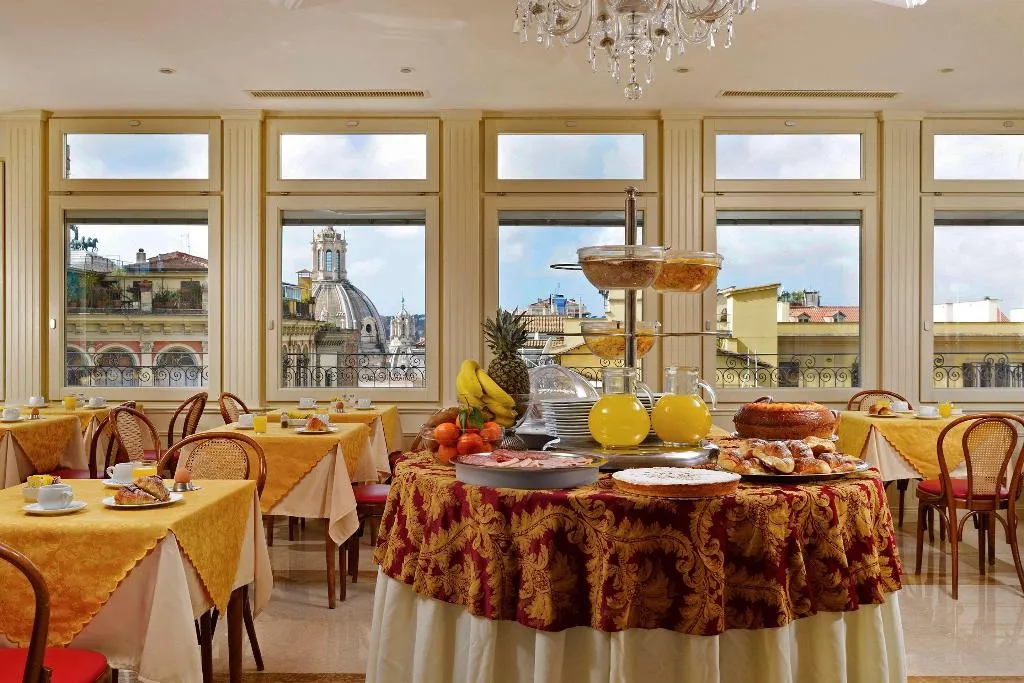 Restaurant, Comfort Hotel Bolivar, Rome