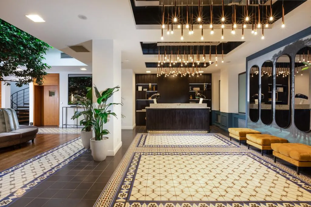 Lobby, The Hotel FITZGERALD, Prague