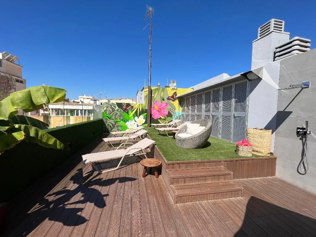 Terrace, Hotel Mariposa, Costa Del Sol