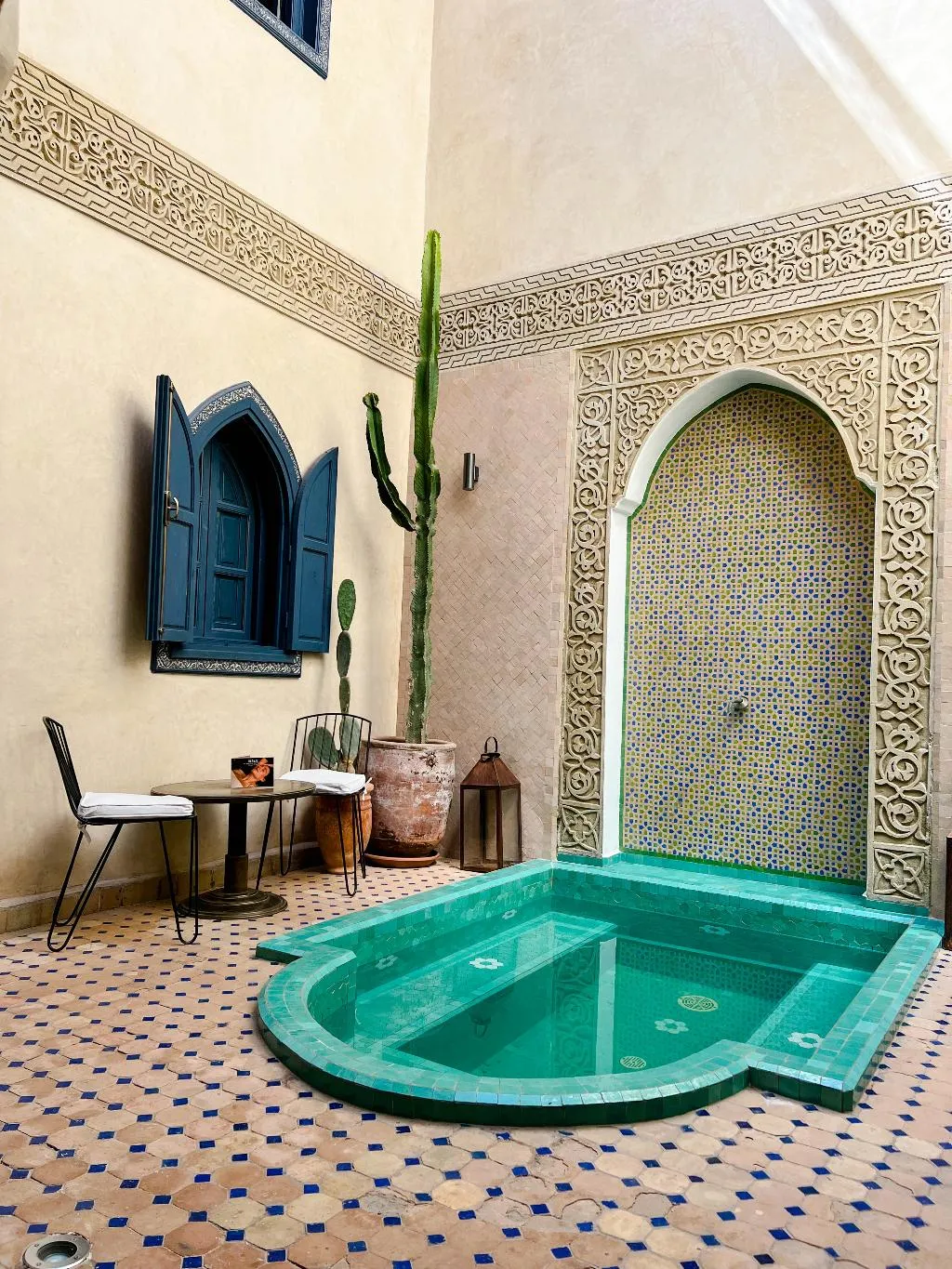 General view, Riad Jonan, Marrakech