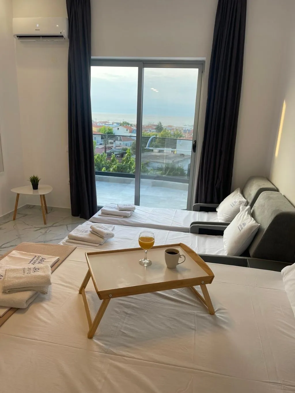 APARTMENT SIDE SEA VIEW ONE BEDROOM Room, Ara Luxury Suites, Halkidiki