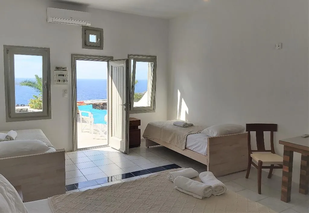 QUADRUPLE SEA VIEW Room, Ether Sunset Oia, Santorini