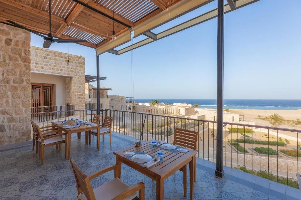Terrace, Wadi Sabarah Lodge, Red Sea Riviera
