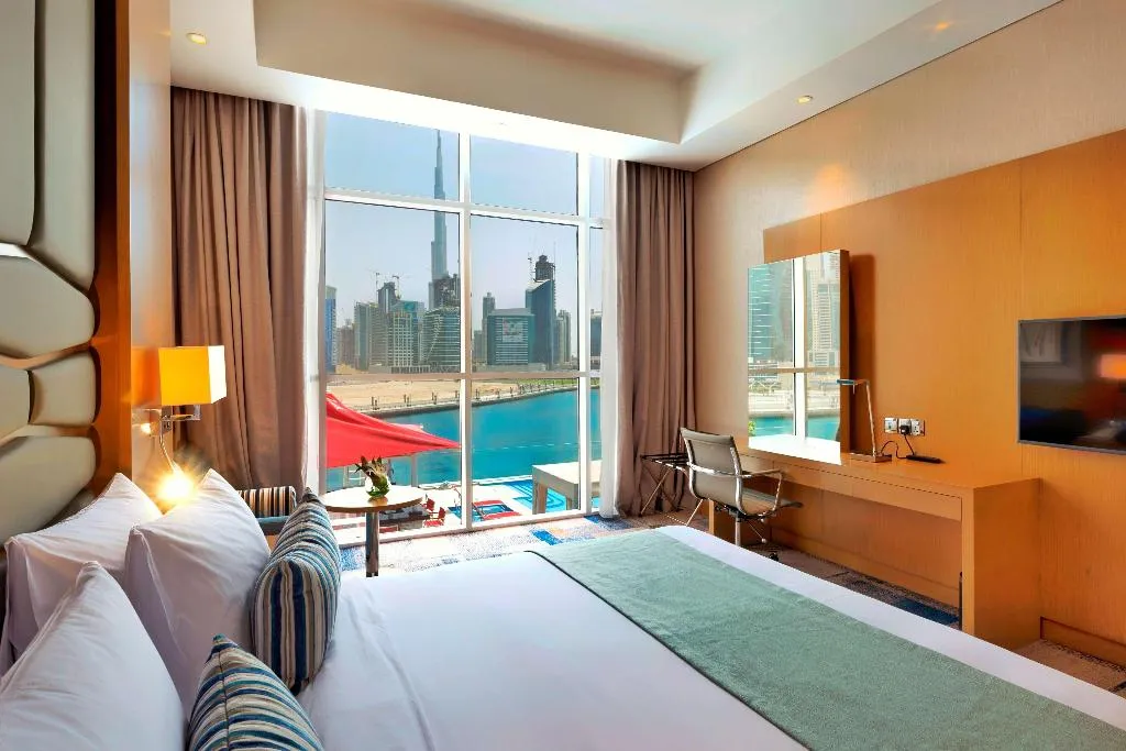 Room, Canal Central Hotel, Dubai