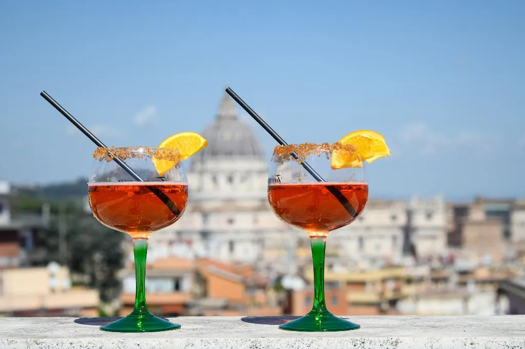 Terrace, Hotel Casa Tra Noi, Rome