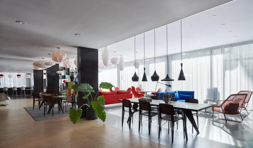 Lobby, citizenM Amsterdam South hotel, Amsterdam