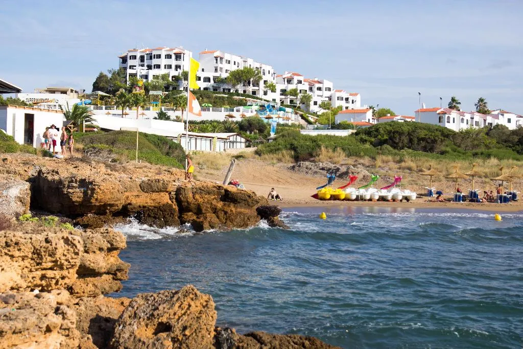 Beach, Carema Garden Village, Menorca