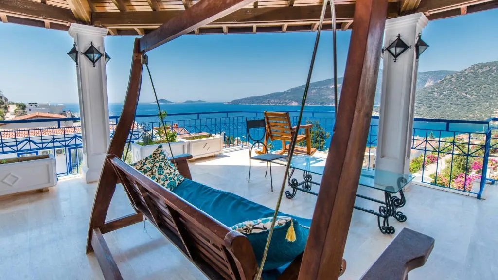 Terrace, Soothe Hotel, Dalaman