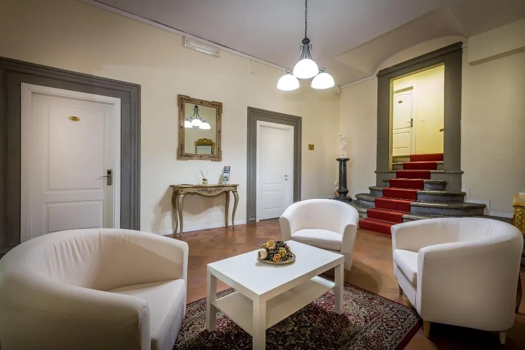 Lobby, Hotel La Scaletta, Florence