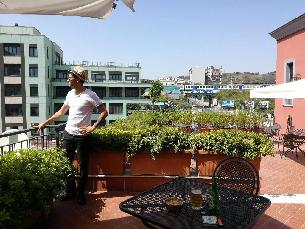 Terrace, Hotel Nuvo, Naples