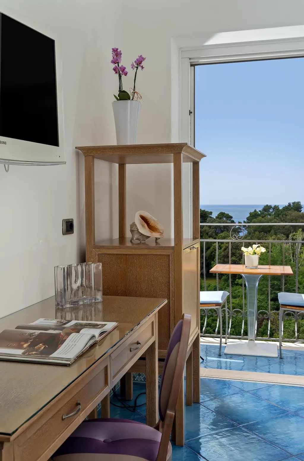 Room DELUXE SEA VIEW Room, La Floridiana, Naples