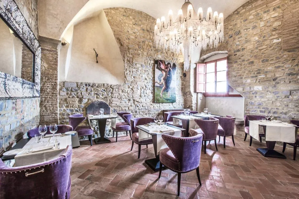 Restaurant, COMO Castello Del Nero, Florence