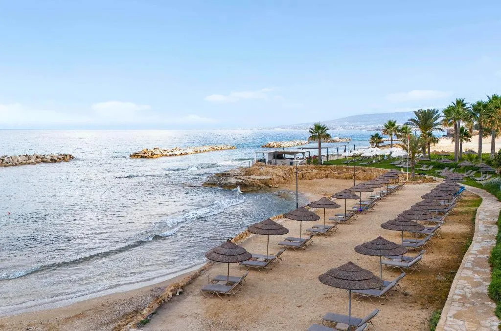 Beach, St George Beach Hotel & Spa Resort, Cyprus