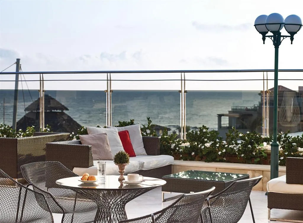 Terrace, Atlantica Caldera Palace, Crete