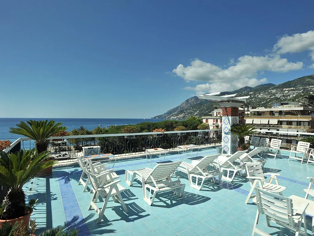 Terrace, Hotel Miramare, Naples