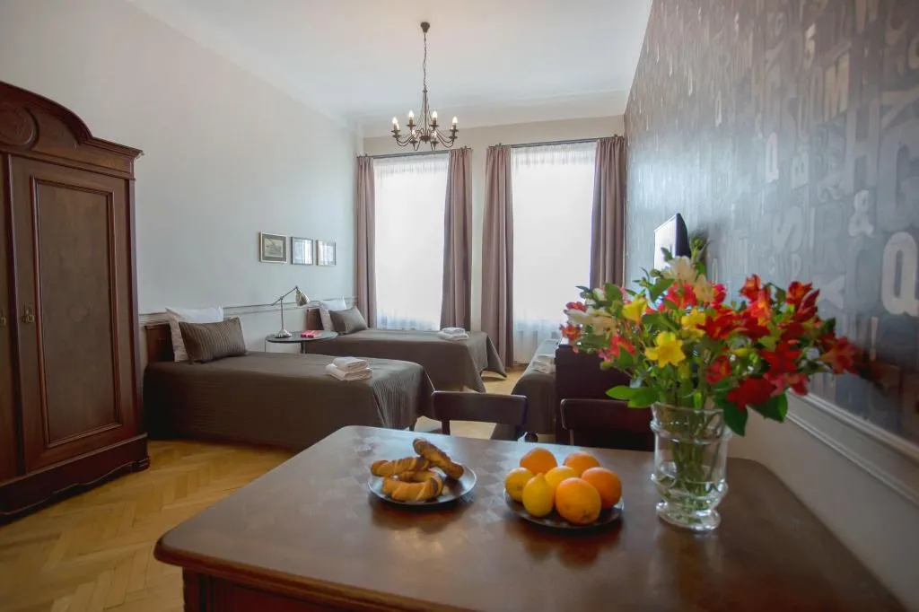 Room, Scharffenberg Apartments Main Square, Krakow