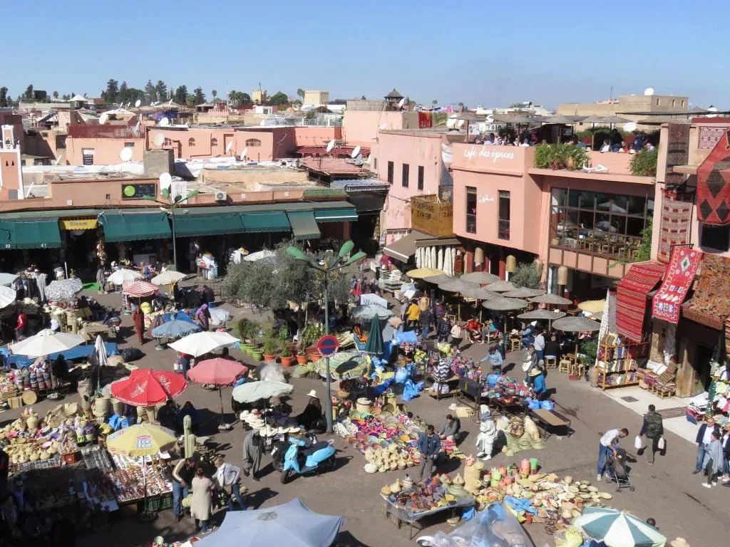 General view, Riad Daria, Marrakech