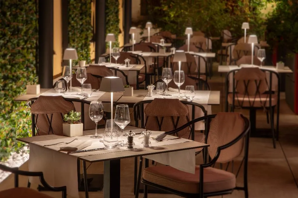 Restaurant, Rose Garden Palace, Rome
