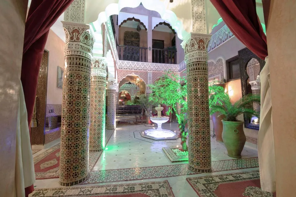 Lobby, Riad Mille Et Une Nuits, Marrakech