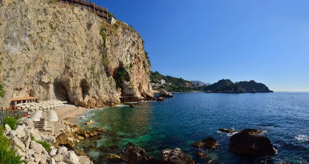 Beach, UNA HOTELS Capotaormina, Taormina