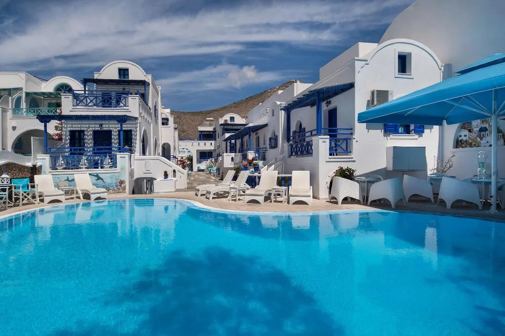 General view, Samson's Village, Santorini
