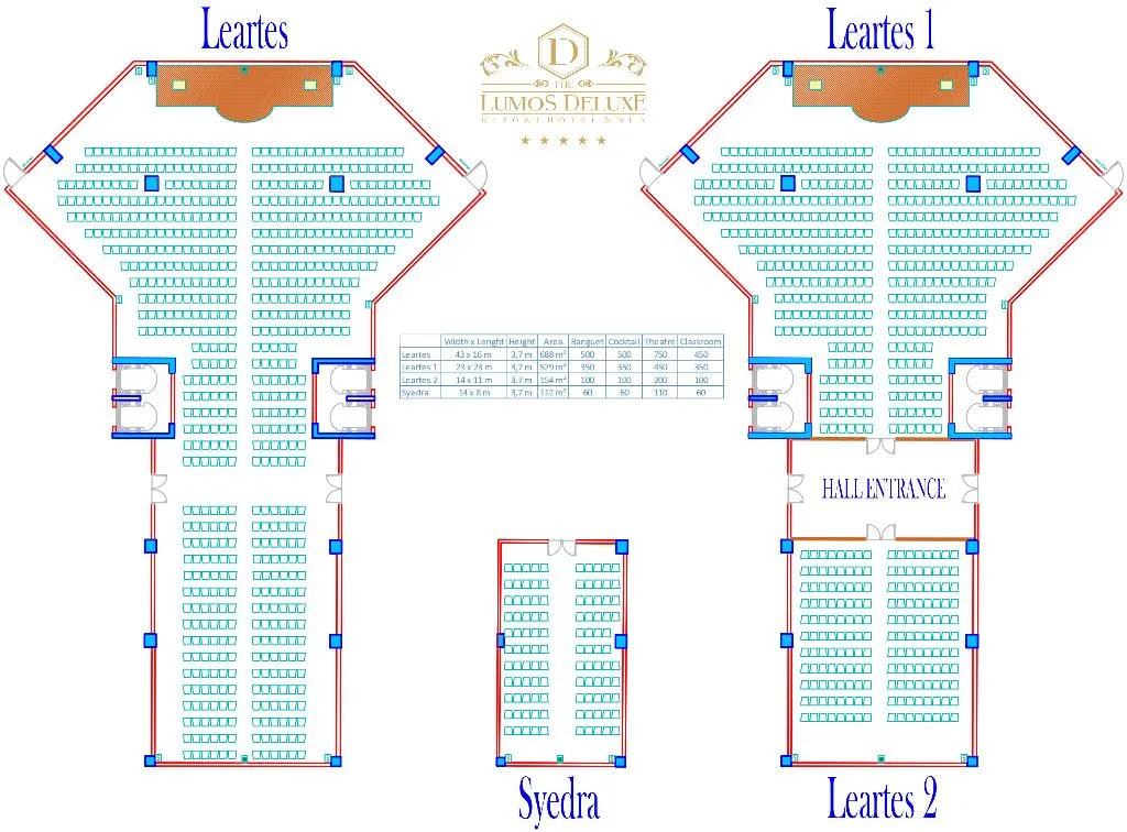 Conferences, The Lumos Deluxe Resort Hotel & Spa, Antalya