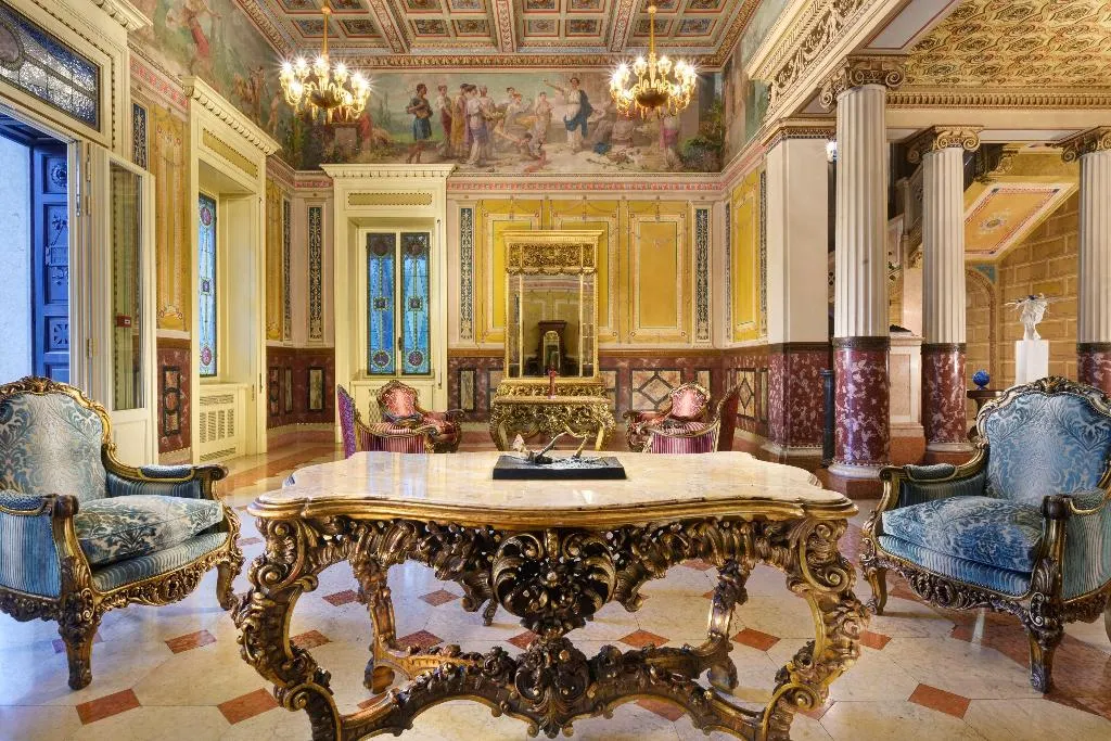 Lobby, Villa Cortine Palace Hotel, Milan