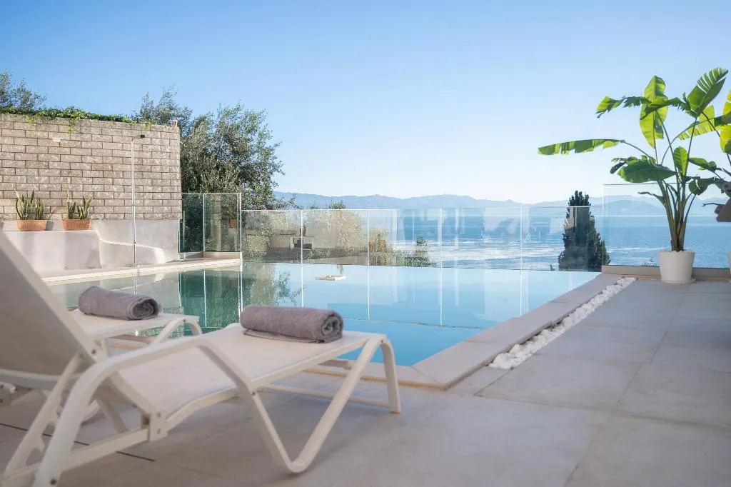 VILLA FOUR BEDROOMS Room, Achillion Luxury Corfu Villa, Corfu