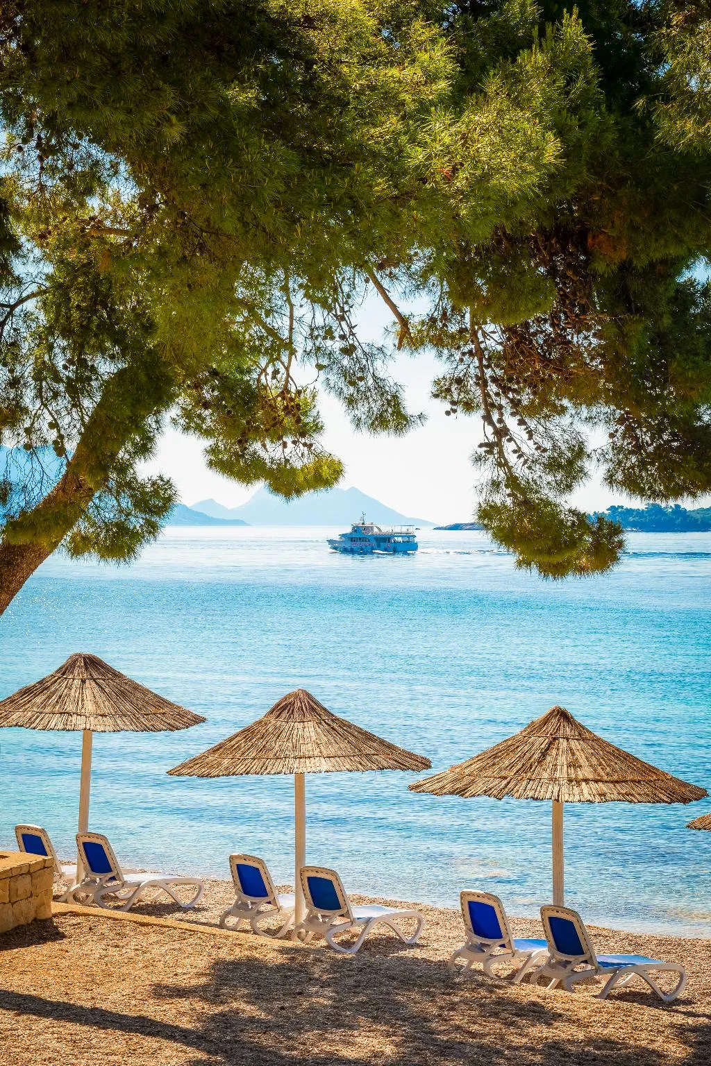 Beach, Aminess Vival Grand Azur Hotel, Dubrovnik