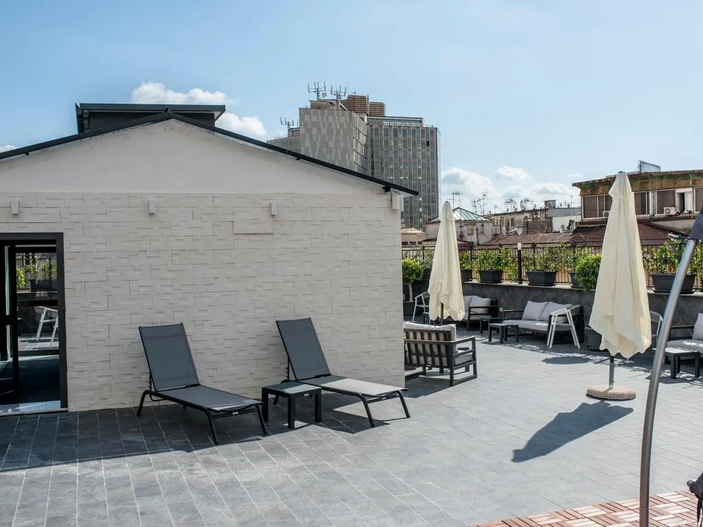 Terrace, Palazzo Firenze, Naples