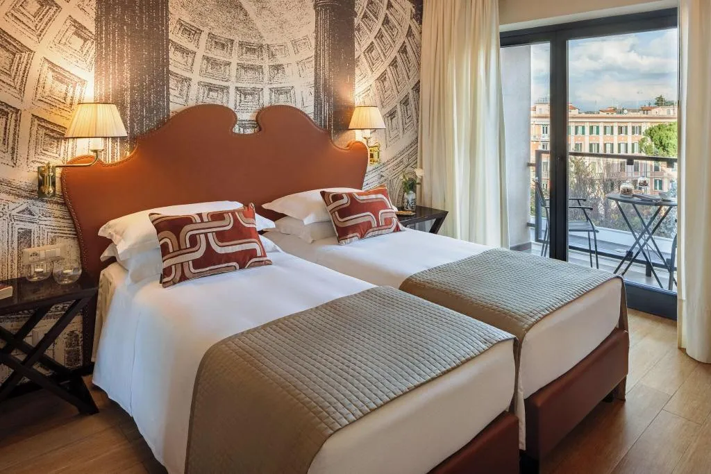 Double or Twin DELUXE Room, Starhotels Michelangelo Roma, Rome