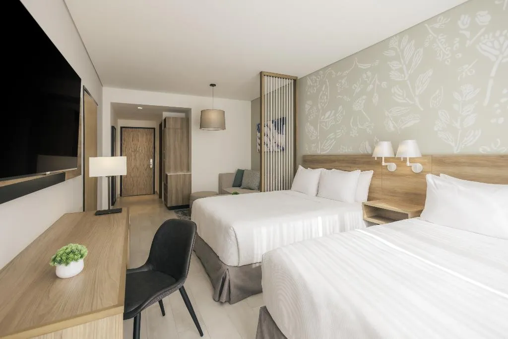 DOUBLE QUEEN SIZE BED Room, Hyatt Place Cancun Airport, Cancun Area