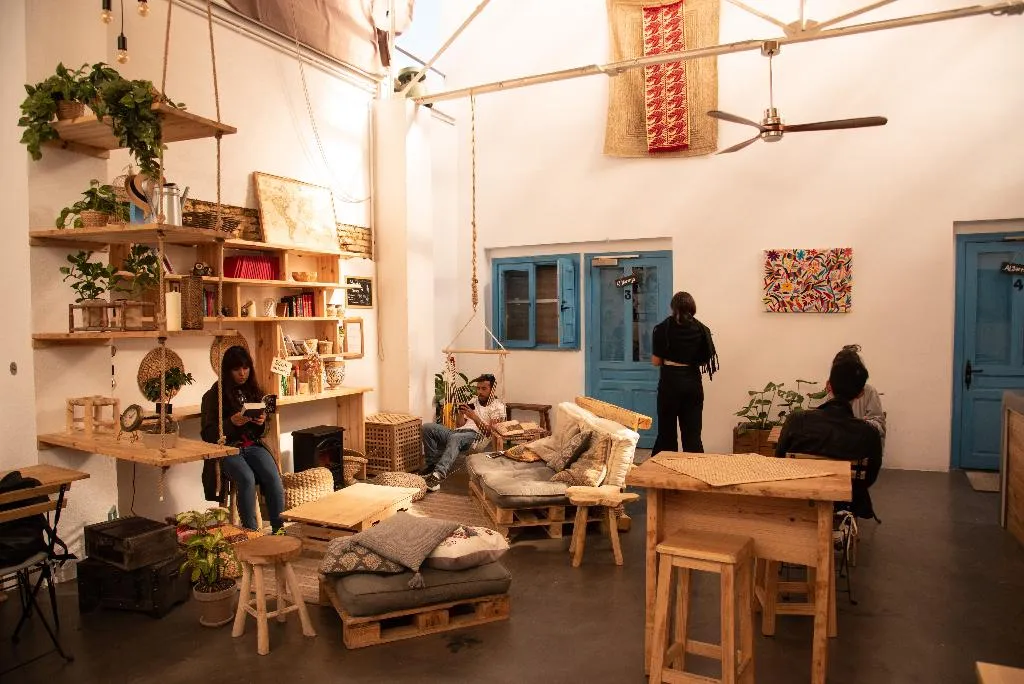 Terrace, Cantagua Hostel, Valencia