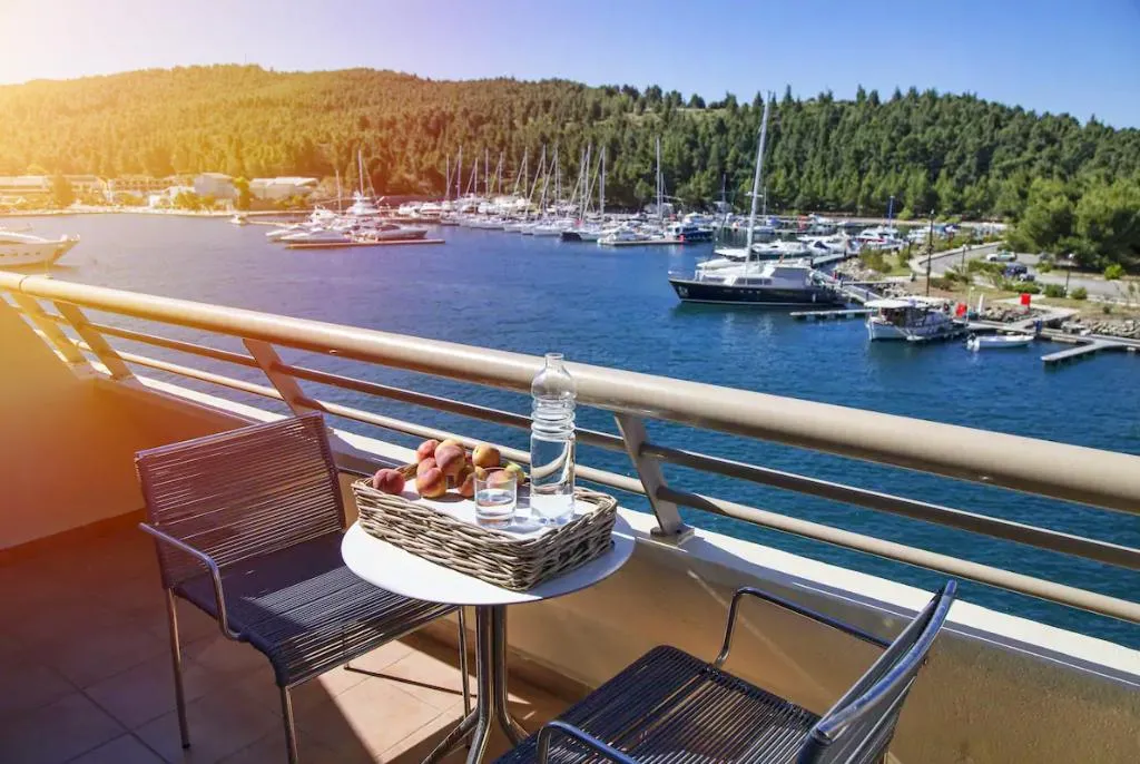 JUNIOR SUITE MARINA VIEW Room, Meliton - Porto Carras Grand Resort, Halkidiki