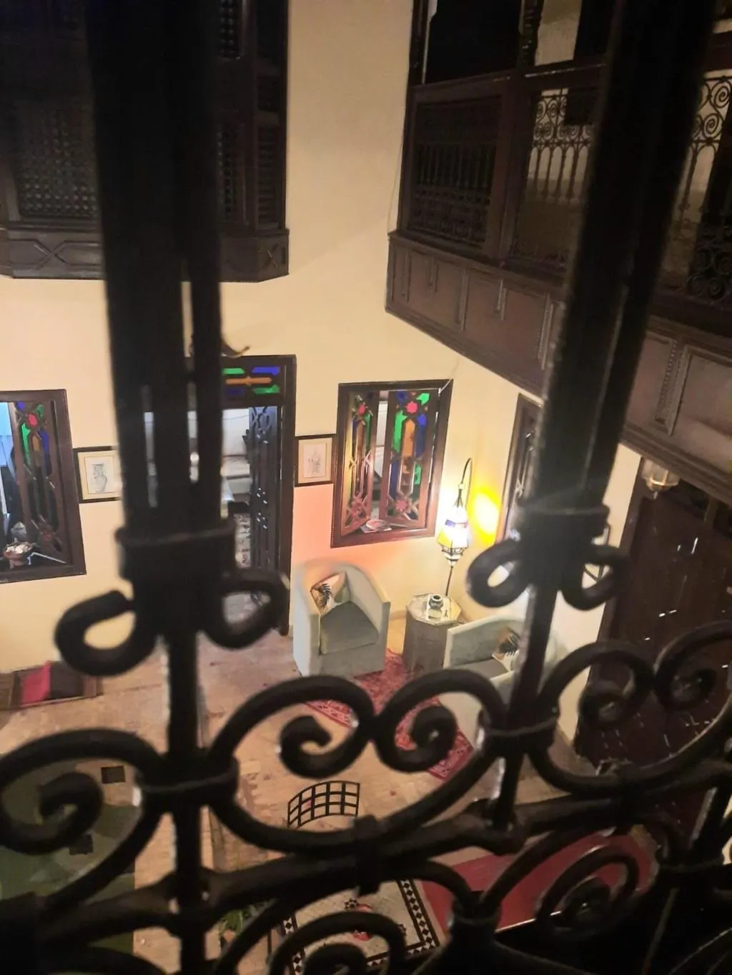 Terrace, Riad Aubrac, Marrakech