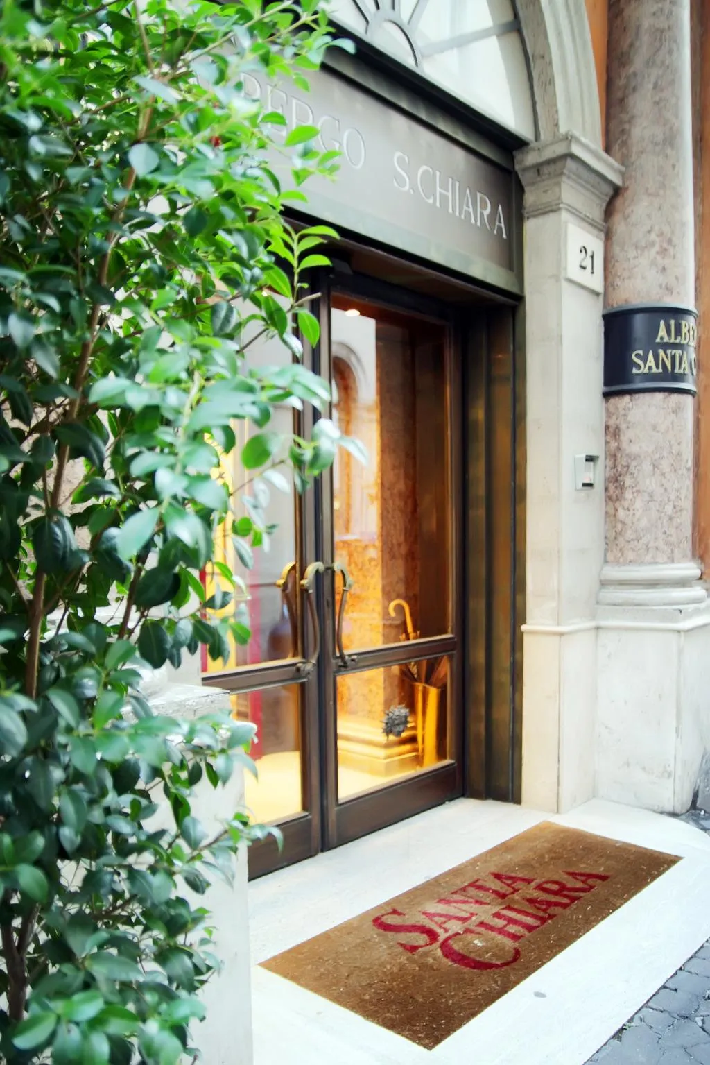 General view, Albergo Santa Chiara, Rome