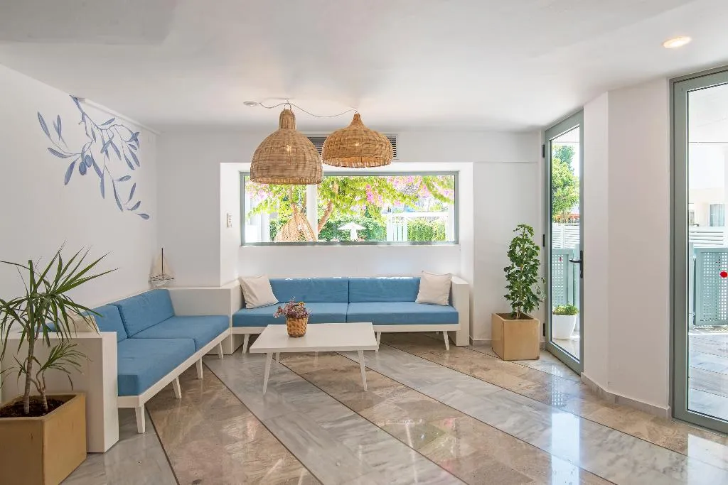 Lobby, Alia Beach Hotel, Crete
